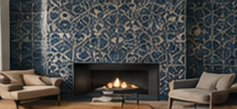 Atlantic tiles in an interior