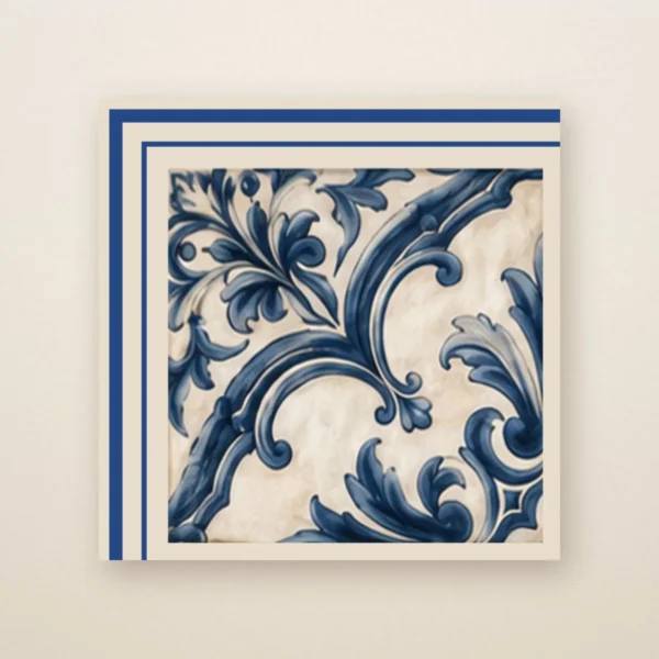 Lisboa Blue Corner Piece
